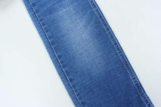 10.5 Oz khusus tenun dengan Crosshatch Slub Kain Denim Untuk jins