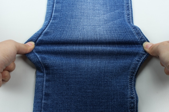 10.5 Oz khusus tenun dengan Crosshatch Slub Kain Denim Untuk jins