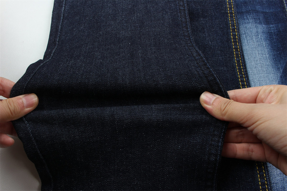 Warna Cepat Non-Fading High Stretch Cotton Spandex Kain Denim Untuk Jeans