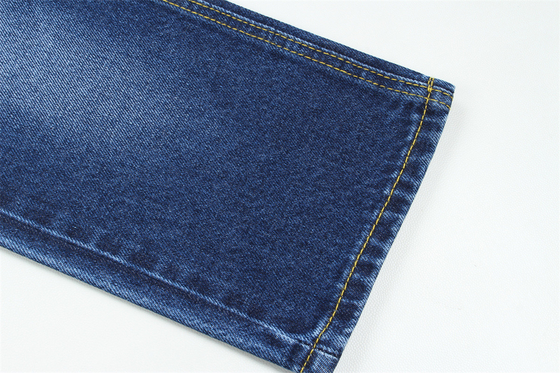 11.5oz Kain Denim kaku 100%C Untuk Brand Style Jeans Boyfriend Style Soft Handfeel Super Dark Blue Warna