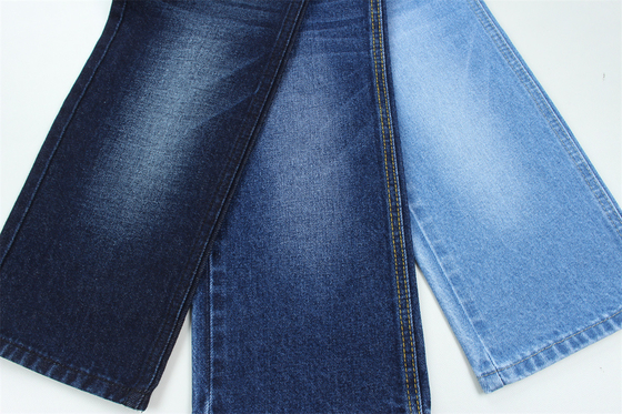 11.5oz Kain Denim kaku 100%C Untuk Brand Style Jeans Boyfriend Style Soft Handfeel Super Dark Blue Warna