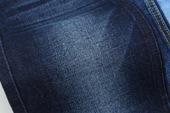 11.5oz Kain Denim kaku 100%C Untuk Brand Style Jeans Boyfriend Style Soft Handfeel Super Dark Blue Warna