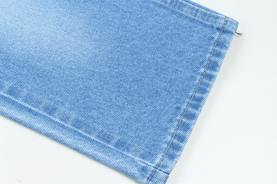 11.5oz Kain Denim kaku 100%C Untuk Brand Style Jeans Boyfriend Style Soft Handfeel Super Dark Blue Warna