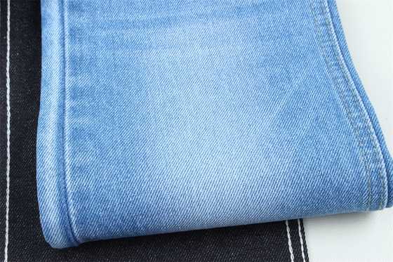 11.5oz Kain Denim kaku 100%C Untuk Brand Style Jeans Boyfriend Style Soft Handfeel Super Dark Blue Warna