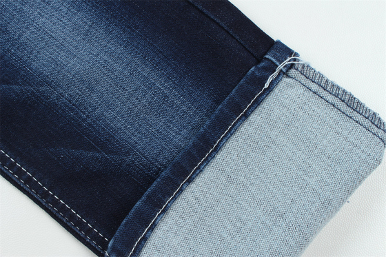 10 Once Dobby Cotton Polyester Spandex Stretchy Jacquard Kain Denim Untuk Jeans