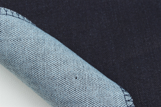 10 Once Dobby Cotton Polyester Spandex Stretchy Jacquard Kain Denim Untuk Jeans