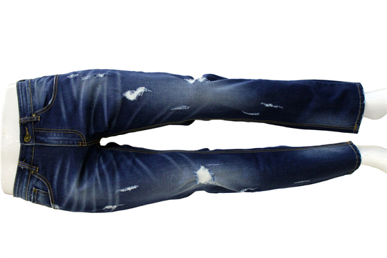 Baja Ployester Rayon Elastane Stretch Kain Denim Untuk Pria Jeans