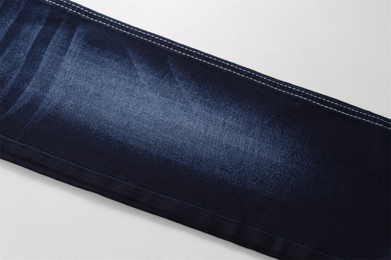 Hitam Biru Hitam Belakang Baik Stretch Kain Denim Untuk Jeans