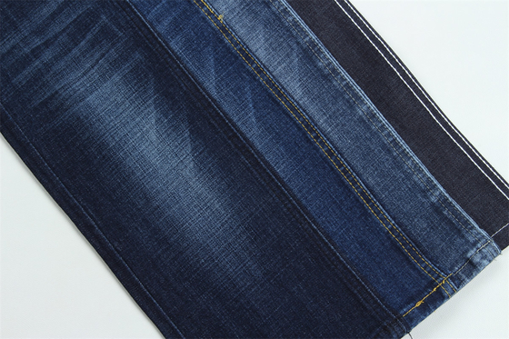 11.5 Sekali Kurang dari 2 Dolar Crosshatch Slub Stretch Kain Denim Untuk Jeans