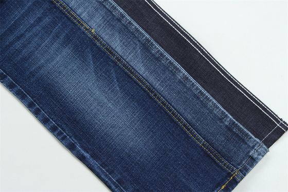 11.5 Sekali Kurang dari 2 Dolar Crosshatch Slub Stretch Kain Denim Untuk Jeans