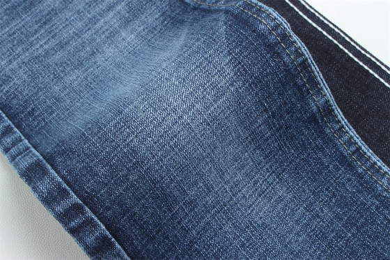 11.5 Sekali Kurang dari 2 Dolar Crosshatch Slub Stretch Kain Denim Untuk Jeans