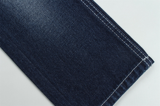 Kurang dari 2 dolar 12 ons 190cm Indigo Katun Polyester Tekat Kain Denim Untuk Jeans