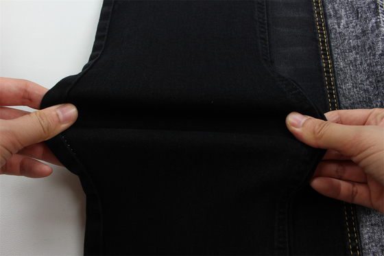 10 ons Hitam Hitam Good Stretch Kain Denim Untuk Jeans