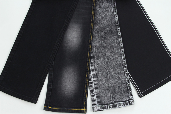 10 ons Hitam Hitam Good Stretch Kain Denim Untuk Jeans