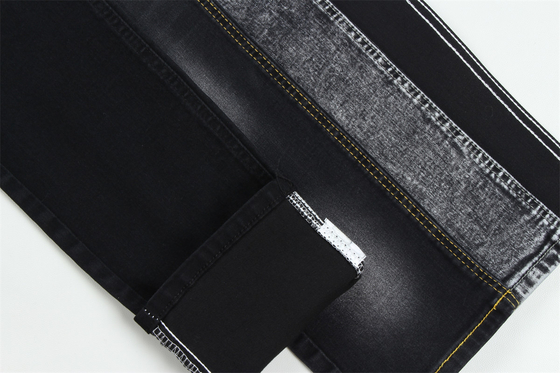 10 ons Hitam Hitam Good Stretch Kain Denim Untuk Jeans
