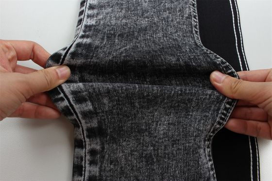 10 ons Hitam Hitam Good Stretch Kain Denim Untuk Jeans