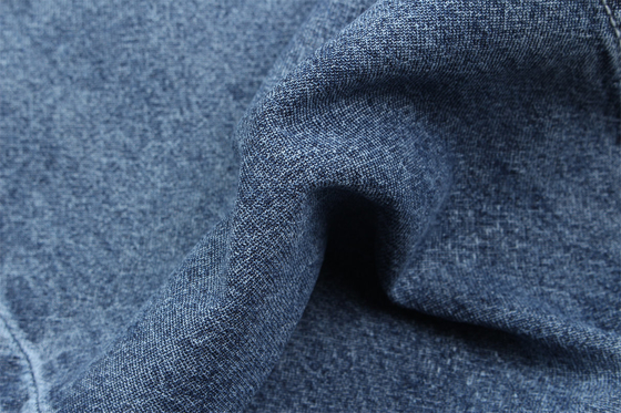 Super lembut kain denim terjangkau dalam tenun biru gelap 3/1 Tangan kanan Twill