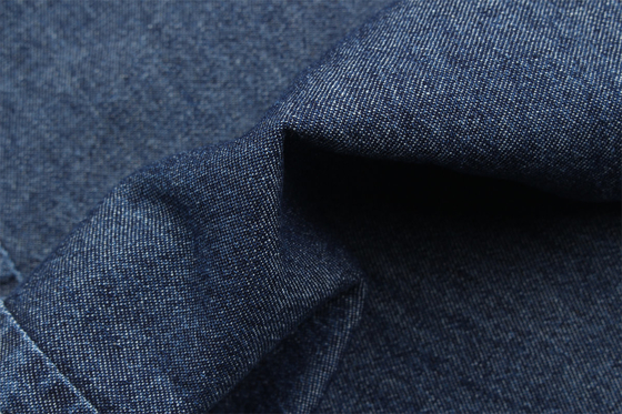 Super lembut kain denim terjangkau dalam tenun biru gelap 3/1 Tangan kanan Twill