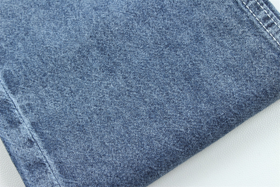 Super lembut kain denim terjangkau dalam tenun biru gelap 3/1 Tangan kanan Twill