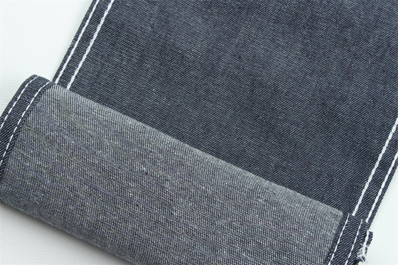 Super lembut kain denim terjangkau dalam tenun biru gelap 3/1 Tangan kanan Twill