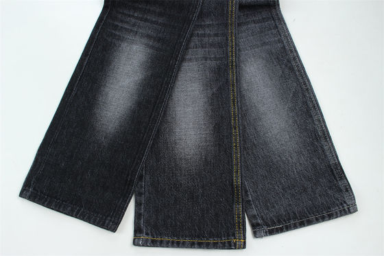 100% Baju 12 Satu kali Perawan Baju Karat Kain Denim Untuk Jeans Hitam Hitam