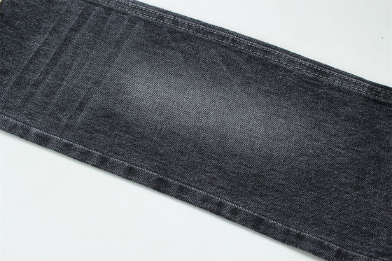 100% Baju 12 Satu kali Perawan Baju Karat Kain Denim Untuk Jeans Hitam Hitam