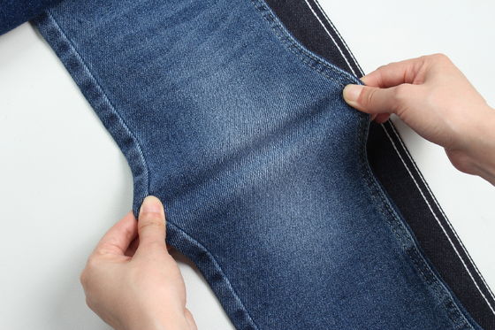 11.5 Satu kali Kotak Polyester Spandex Comfort Stretch Kain Denim Untuk Jeans