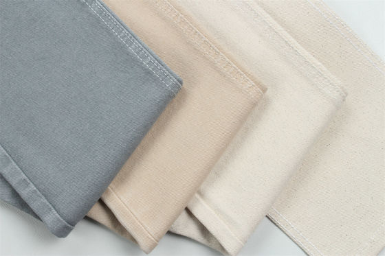 PFD Full Stretch Denim Fabric Untuk Pewarnaan Warna Jeans Celana