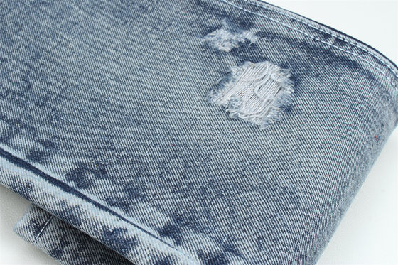 Kain Denim Kaku Warna Biru Tua dengan Berat 15.5 OZ untuk Solusi Pengadaan Bahan Baku
