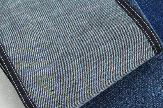 Kain Denim Low Stretch Crosshatch Slub 11.5 Oz Untuk Jeans Pria Crosshatch Slub