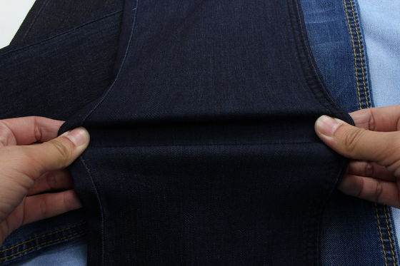 Kain Denim Tencel Sangat Lembut 6oz Peregangan Rendah Untuk Kemeja Dan Celana Jeans Anak-Anak Super Tipis Nyaman Dan Bernapas