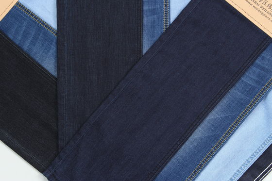 Kain Denim Tencel Sangat Lembut 6oz Peregangan Rendah Untuk Kemeja Dan Celana Jeans Anak-Anak Super Tipis Nyaman Dan Bernapas