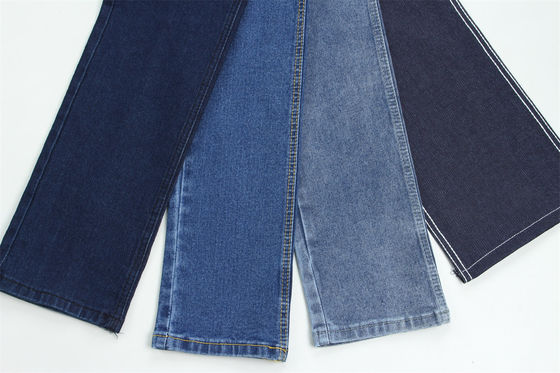 Kain Denim Jacquard Stretch 11 ons Full Lycra Dobby Untuk Jeans