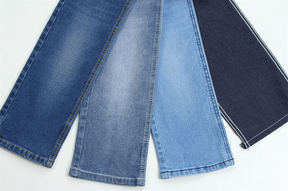 Kain Denim Jacquard Stretch 11 ons Full Lycra Dobby Untuk Jeans