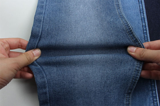 Kain Denim Jacquard Stretch 11 ons Full Lycra Dobby Untuk Jeans