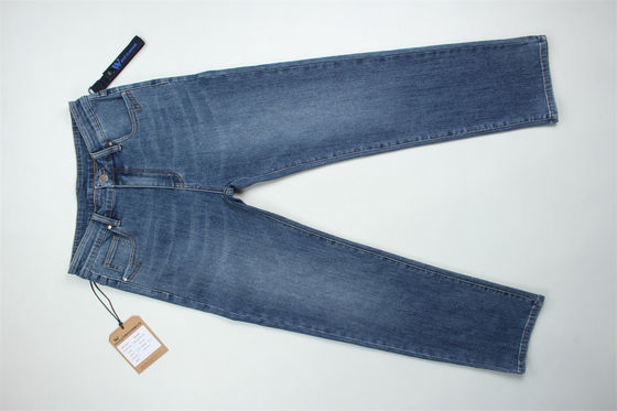 Kain Denim Jacquard Full Lycra Dobby 11 Ons Untuk Jeans