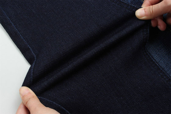 Kain Dobby Jacquard Denim Peregangan Tinggi Full Lycra Untuk Jeans Lebar 58/59"