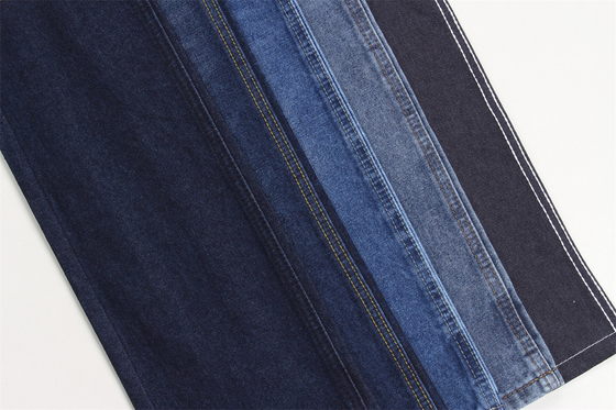 Kain Denim Super Blue 10 oz Kaku 100% Katun Untuk Gaya Jeans Gaya Boy Friend Handfeel Lembut Jeans Wanita Musim Panas Dijual