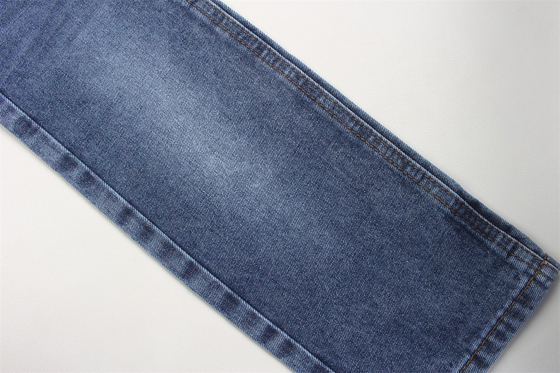 Kain Denim Super Blue 10 oz Kaku 100% Katun Untuk Gaya Jeans Gaya Boy Friend Handfeel Lembut Jeans Wanita Musim Panas Dijual