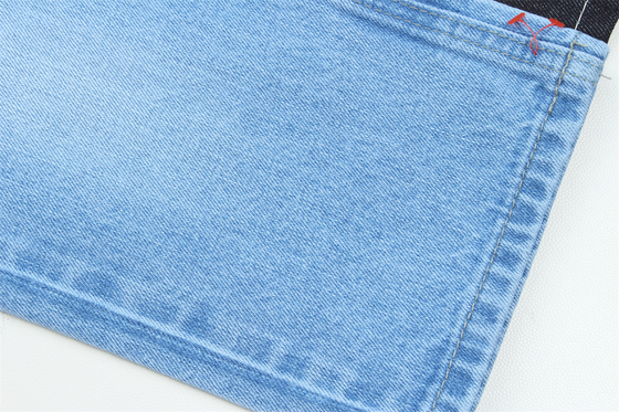12.5oz 100% Kain katun denim untuk jeans, 424gm, Biru Hitam