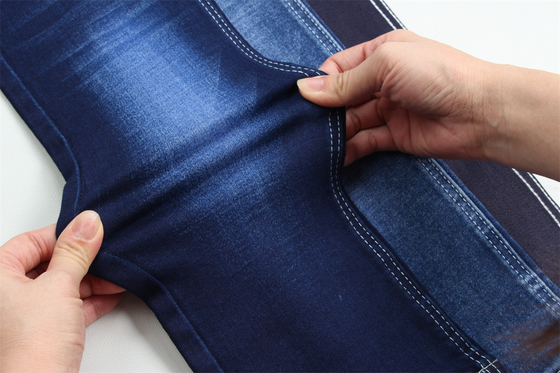 11.5 Oz Super Stretch Kain Denim Satin untuk Jeans Wanita