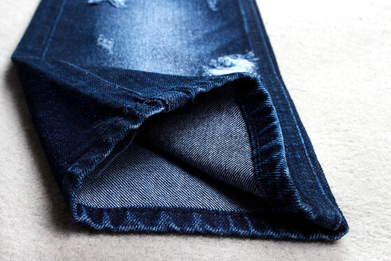 100% Cotton Super Dark Blue Rigid Denim Fabric for Jeans