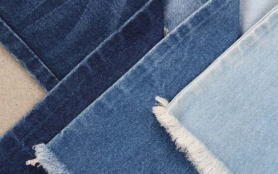 Kain denim katun 100% berkualitas tinggi 14.5oz denim berat klasik untuk jaket jeans