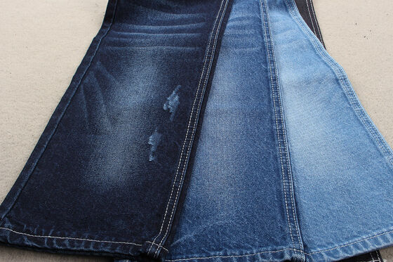 Tren Mode Baru Daur Ulang Baja Kain Denim 12% Daur Ulang Baja dan 88% Baja 11 OZ ramah lingkungan