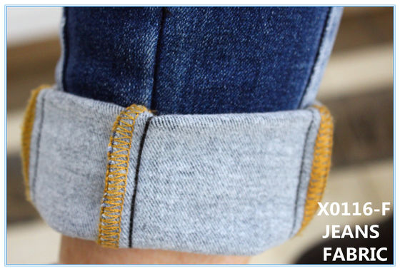 11oz Bahan Fleece Stretchy Jeans