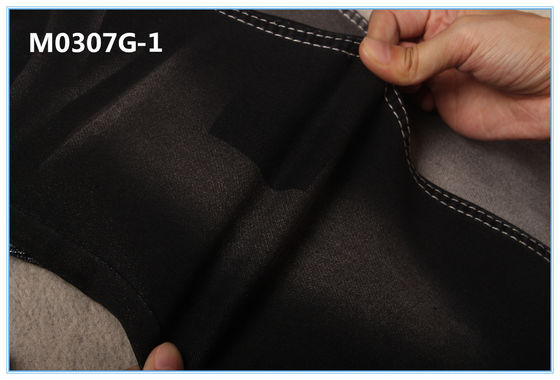 8.3oz Palsu Rajutan Tangan Kiri Bahan Kain Denim Twill Tangan Lembut Merasa