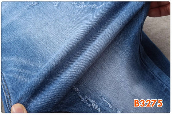 9.5oz Slubby Jeans Bahan Kain Denim Stretch 69 Cotton 26 Polyester 2 Elastane
