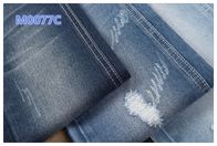 58 59 Lebar 10.7oz 100% Cotton Non Stretch Denim Fabric Untuk Jeans Ramah Lingkungan