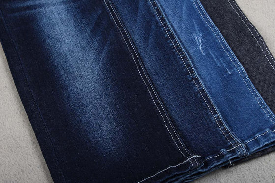Wanita Biru Besar Merenggang Skinny Jeans RHT Tangan Kanan Twill 10 Oz Kain Denim