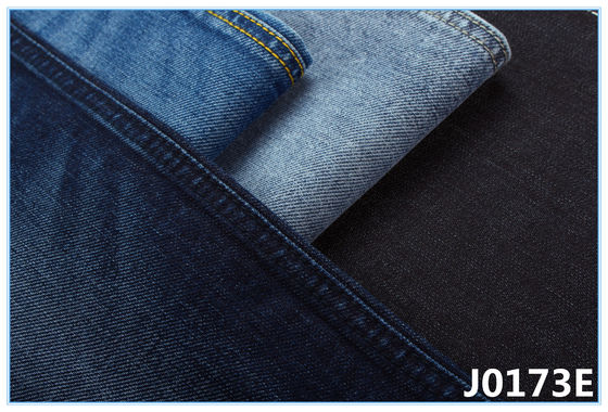 7.5 Oz Bahan Kain Denim Antibakteri Rajutan Palsu Rajutan Kain Denim Lembut Di Halaman